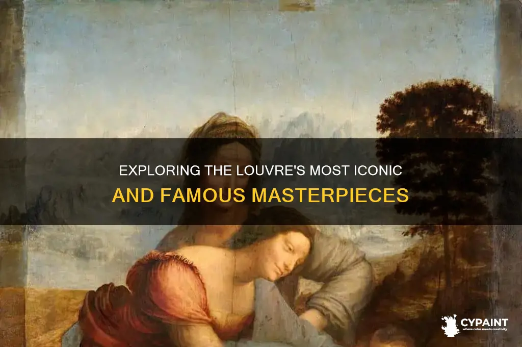 what are some famous paintings in the louvre