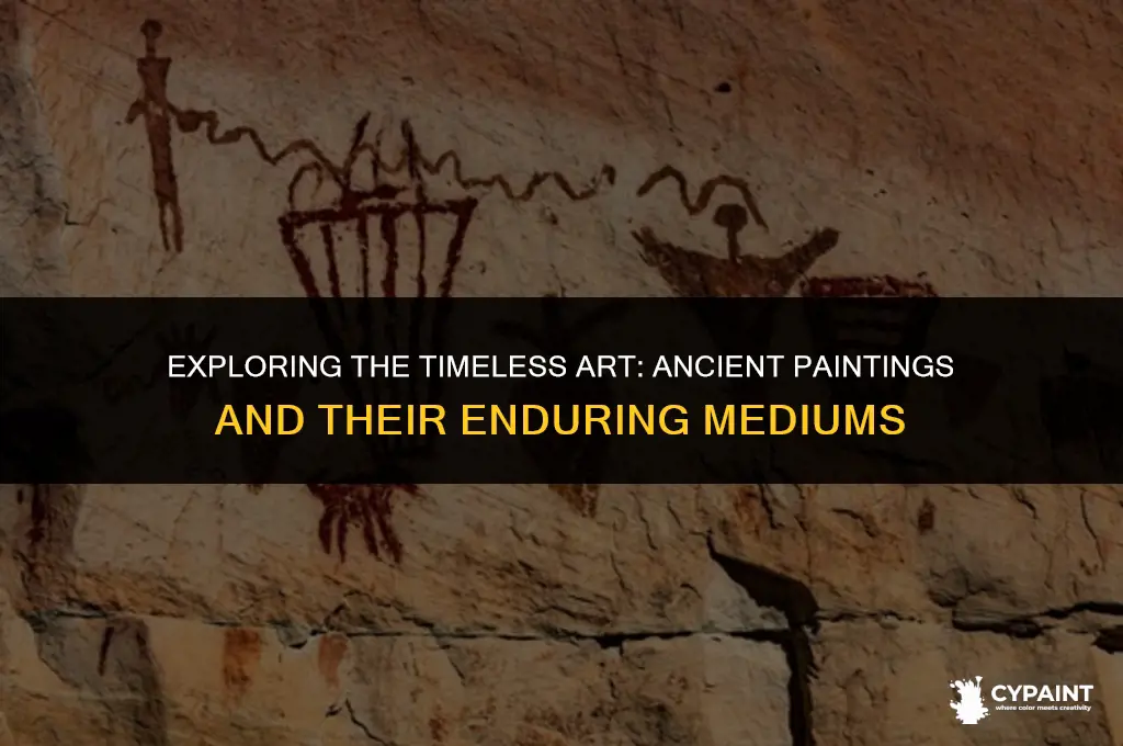 what are some of the oldest surviving paintings made on