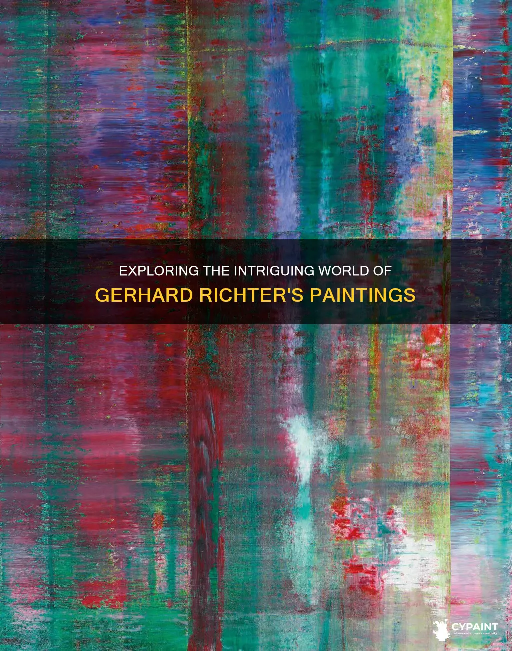what are some of the paintings called gerhard richter