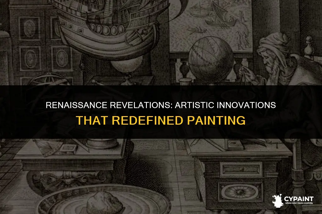 what are the artistic innovations associated with renaissance painting highlight