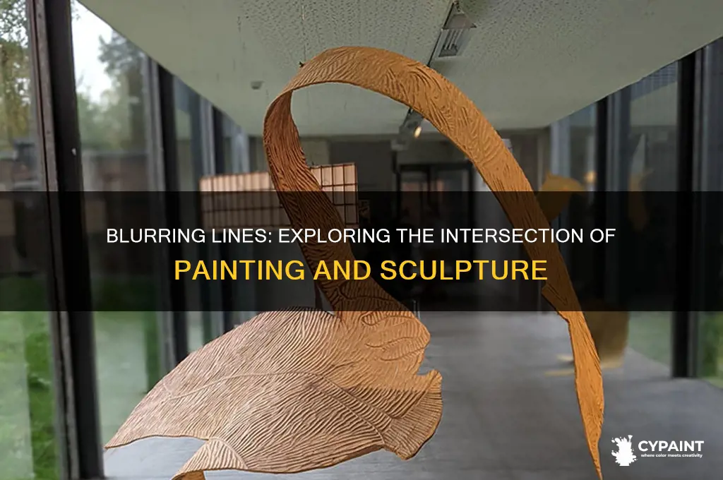 what are the boundaries between painting and sculpture