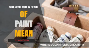 Decoding the Mysteries: What Those Boxes on Paint Tubes Really Mean