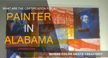 Painter Certifications Needed in Alabama
