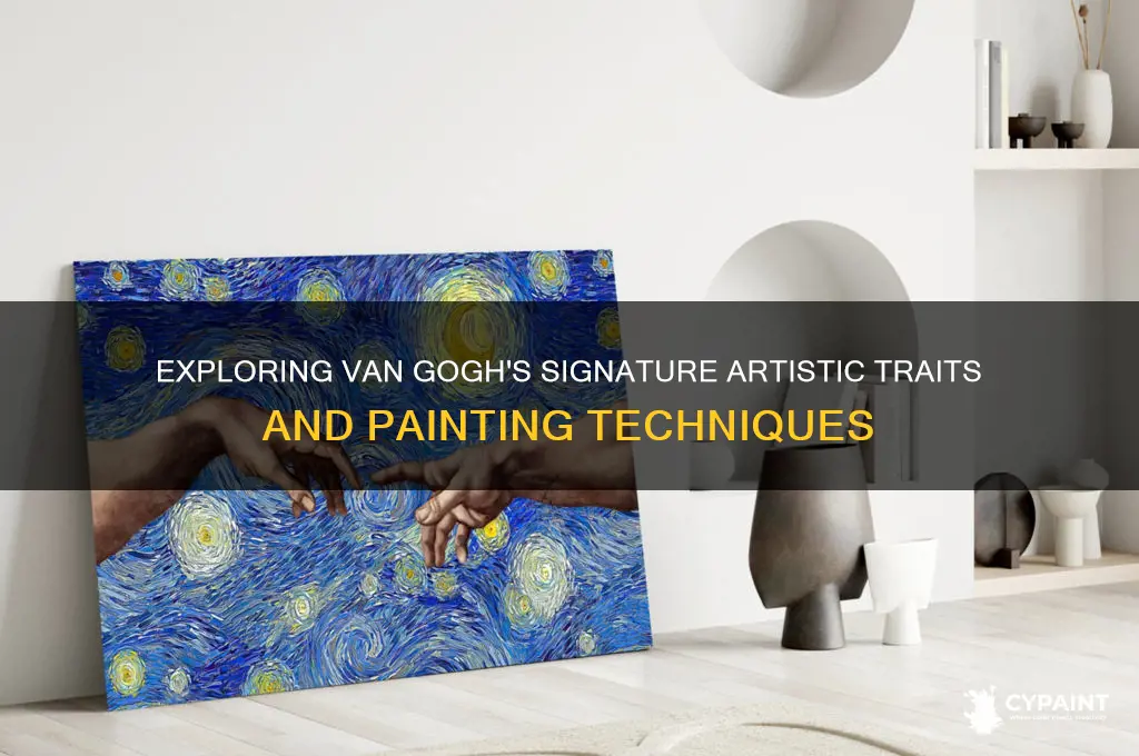 what are the characteristics of van gogh paintings