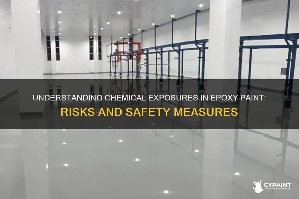 what are the chemical exposures of epoxy paint