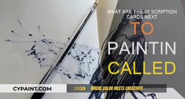 The Art of Description: Understanding Painting Placards