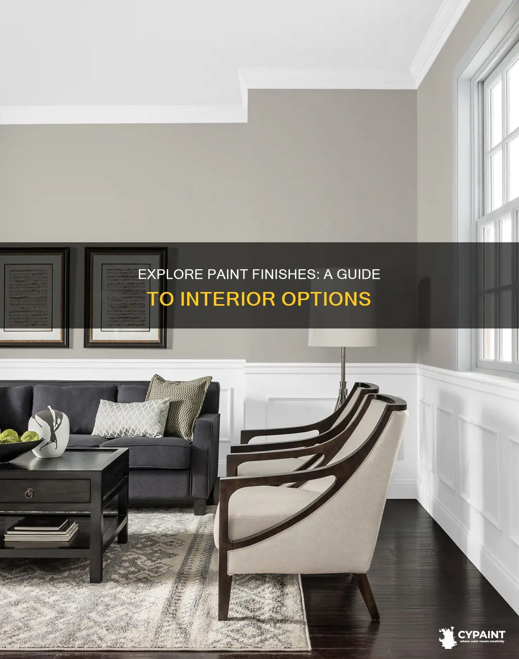what are the different types of interior paint finishes