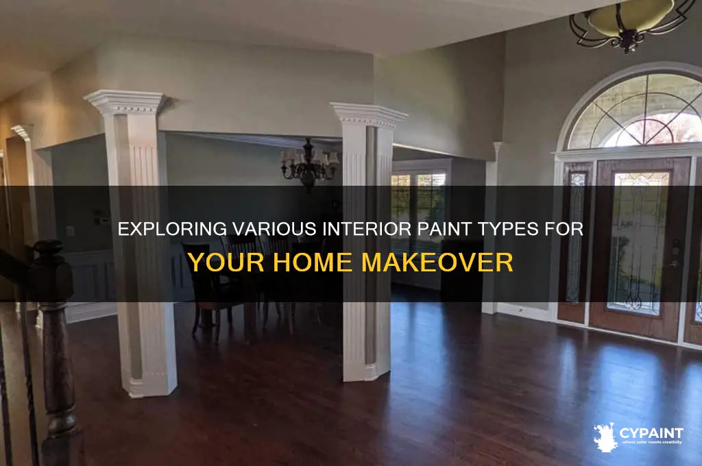 what are the different types of interior paint