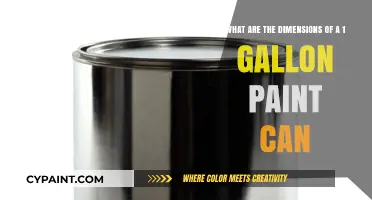 Exploring the Standard Sizes of One Gallon Paint Cans