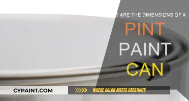 Standard Pint Paint Can Dimensions: What You Need to Know