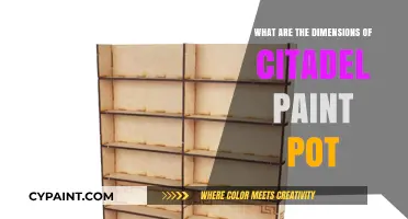 Citadel Paint Pot Dimensions: Size, Capacity, and Practical Uses Explained