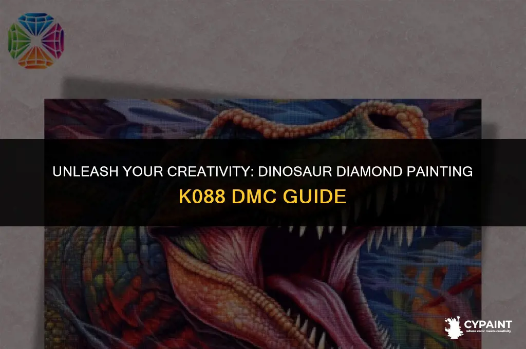 what are the dmc numbers for dinosaur diamond painting k088