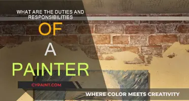 Painter's Duties: Preparation, Painting, and Cleanup
