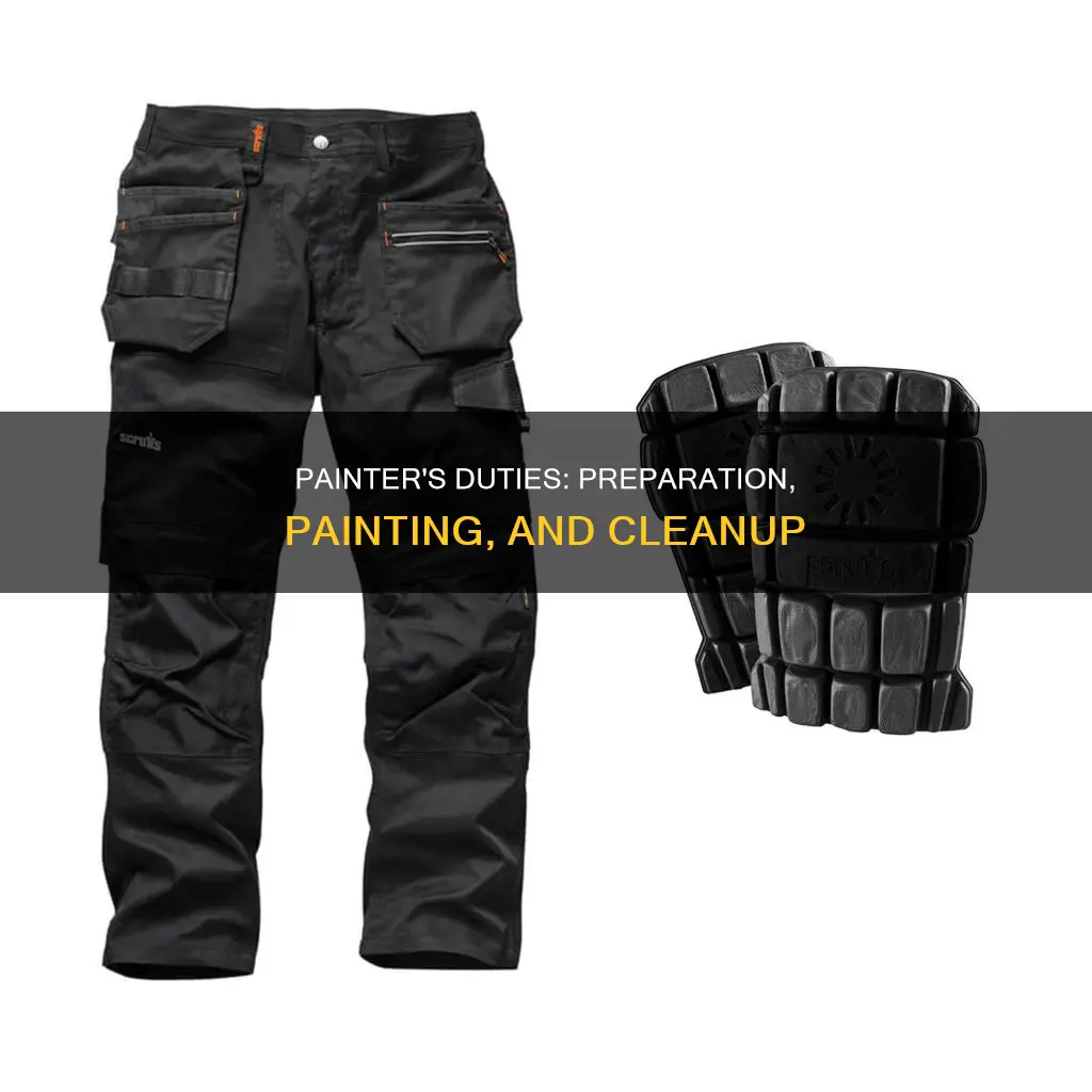 what are the duties and responsibilities of a painter