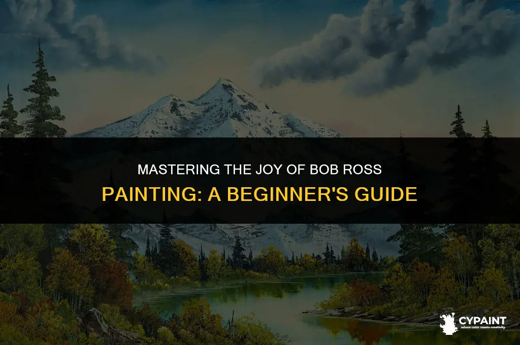 what are the essentials to doing a bob ross painting