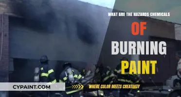 Burning Paint Dangers: Identifying Hazardous Chemicals and Health Risks