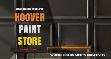 Hoover Paint Store Hours: When to Visit for Your Painting Needs