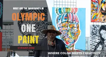 Olympic One Paint Ingredients: A Comprehensive Guide to Its Composition