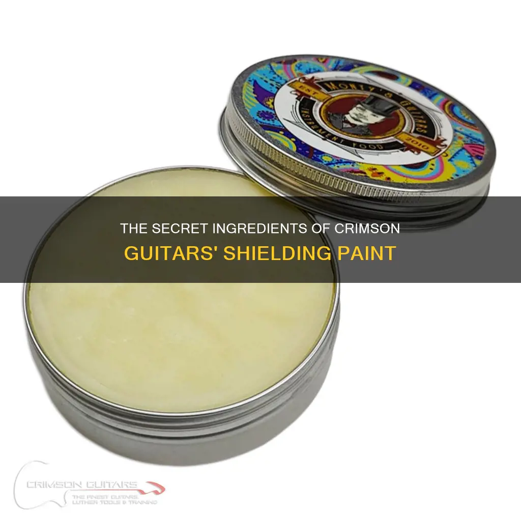 what are the ingredients of crimson guitars shielding paint