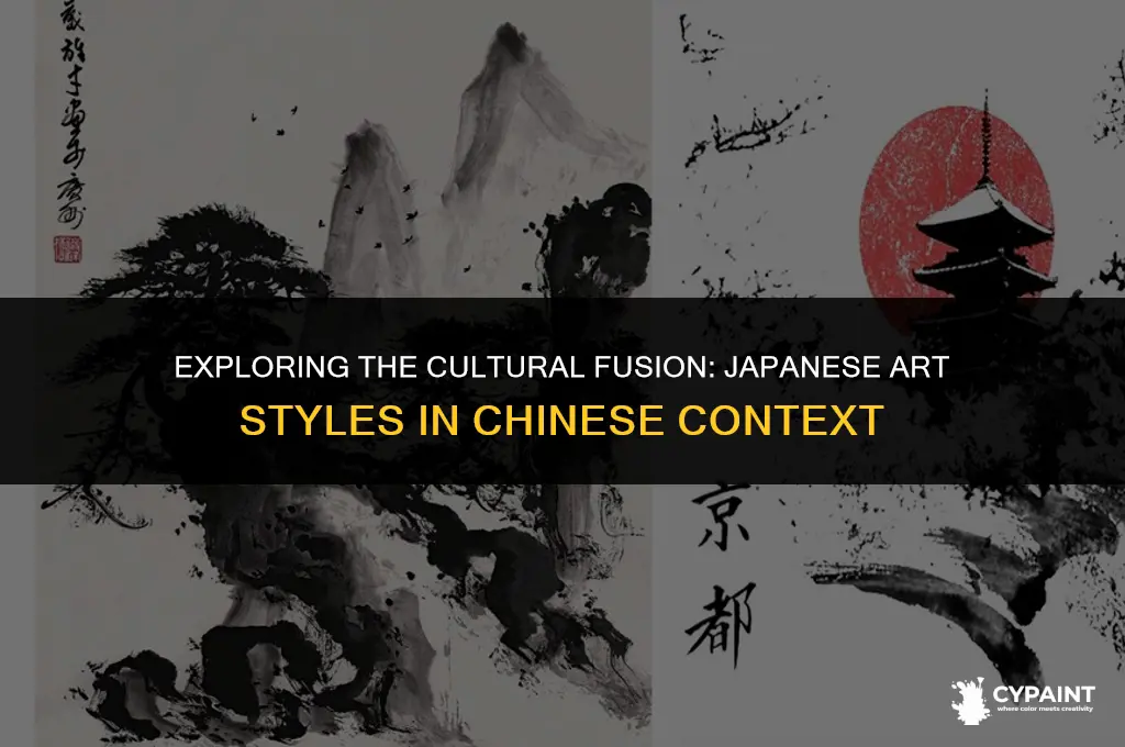 what are the japanese type of paintings called in china