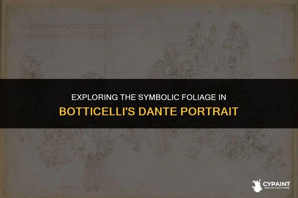 what are the leaves in boticelli