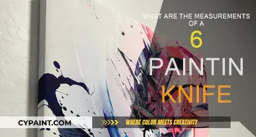 Standard Painting Knife Sizes for Artists