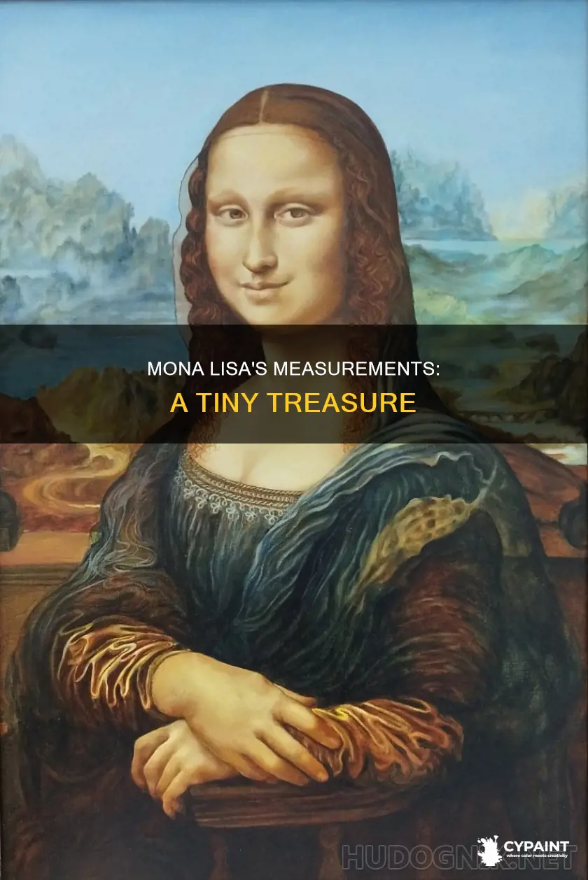 what are the measurements of the mona lisa painting
