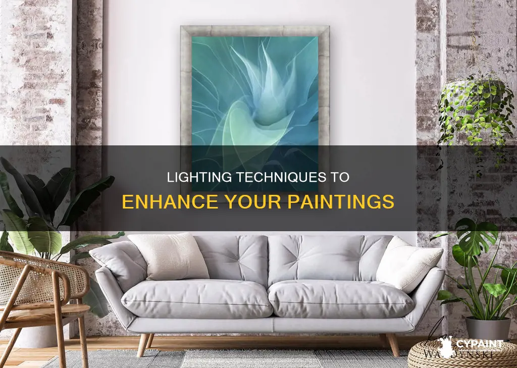 what are the options to light up a painting