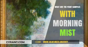 Morning Mist Paint Samples: Exploring Soft, Serene Color Options