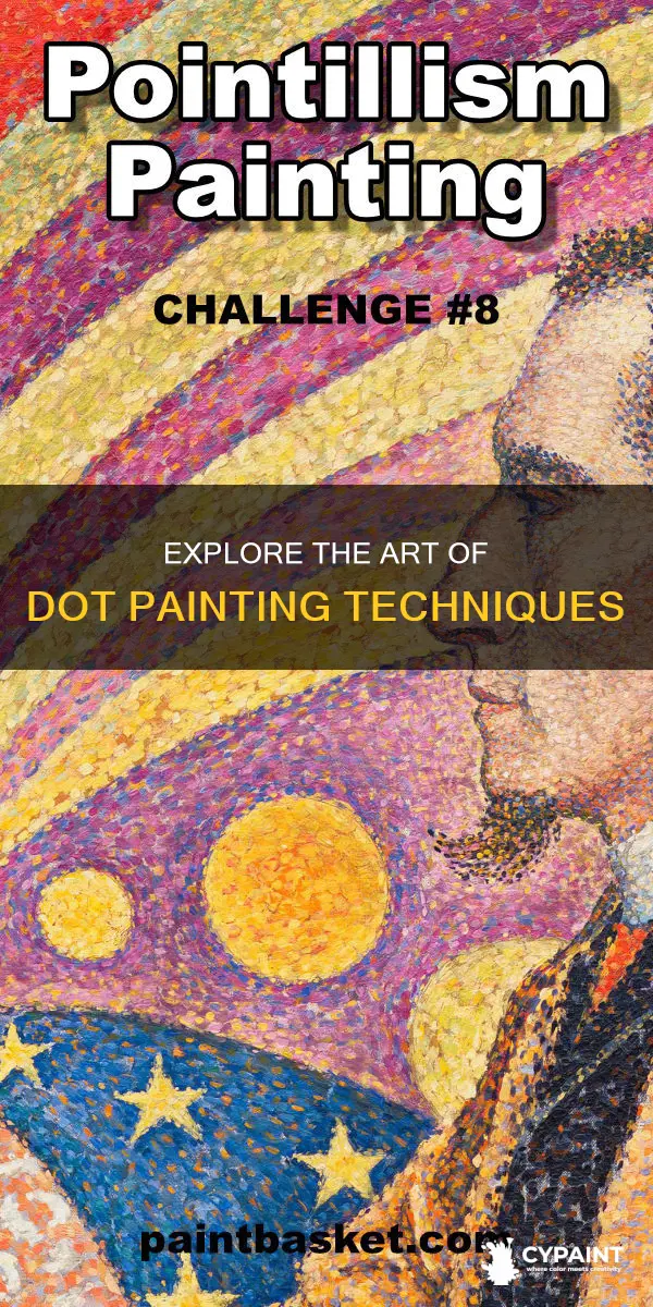 what are the painting technique made up of dots