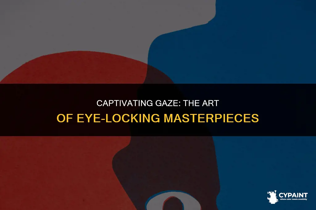 what are the paintings called where eyes look at you