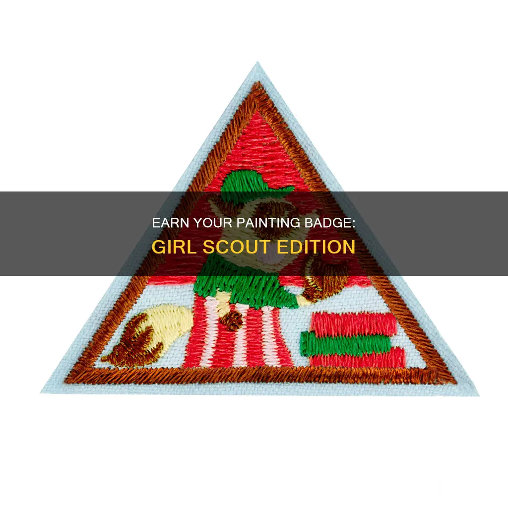 what are the requirements for girl scout painting badge