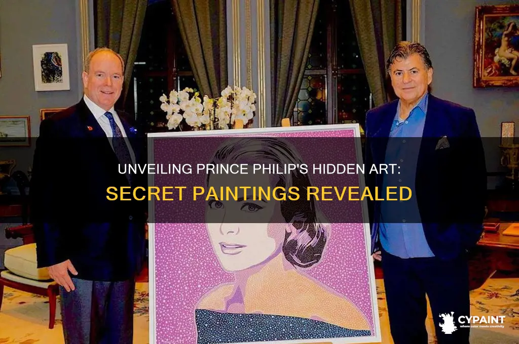 what are the secret paintings of prince philips
