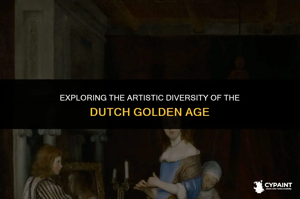 what are the six types of dutch golden age paintings