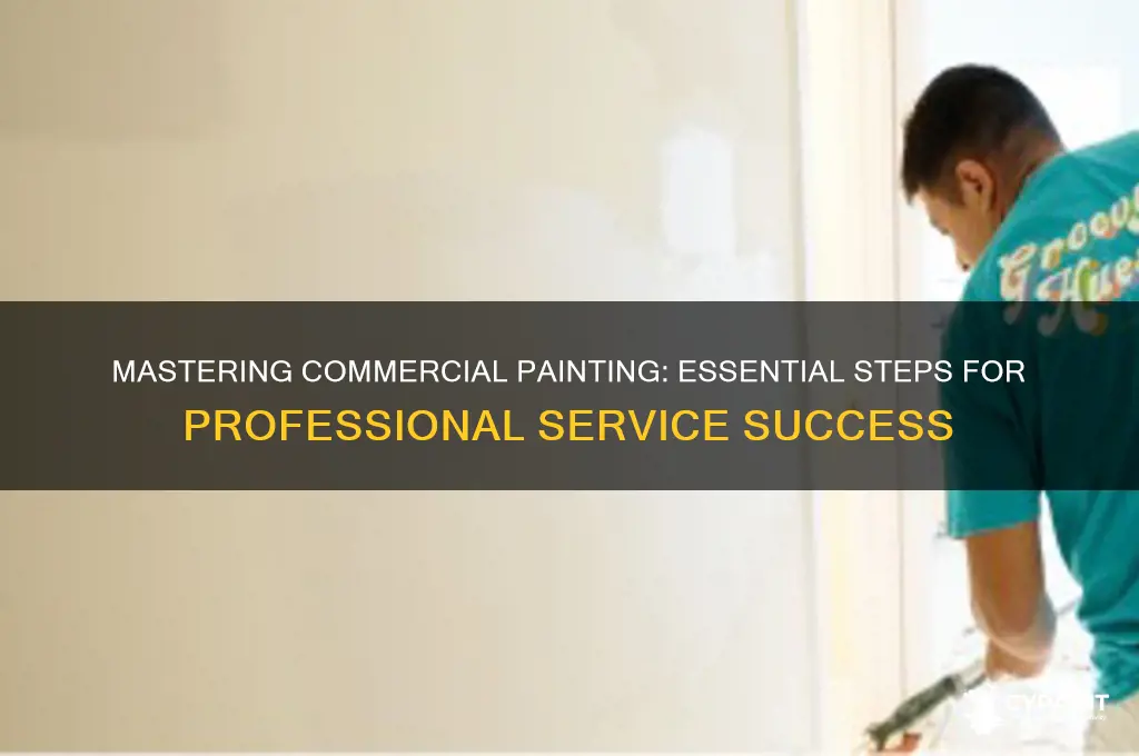 what are the steps in commercial painting services