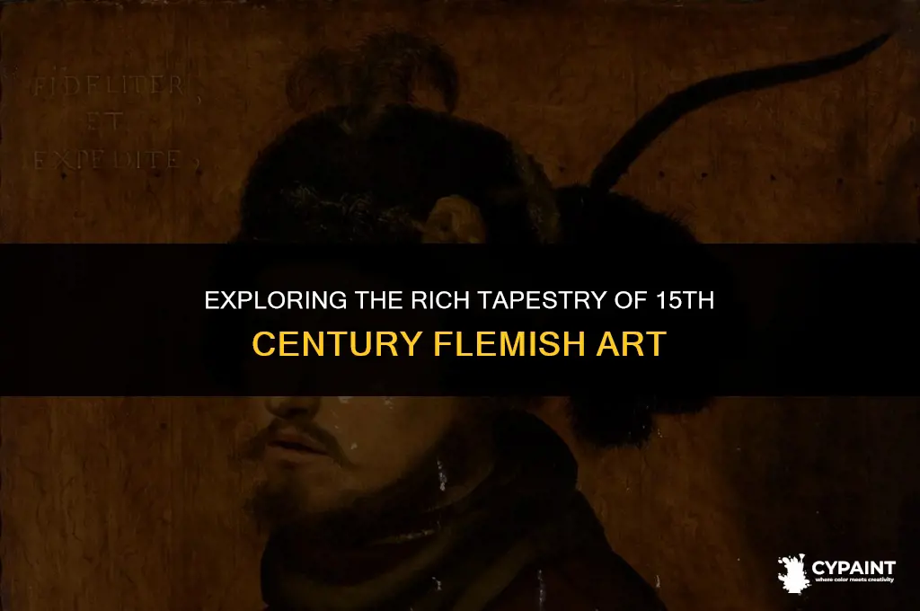 what are the stylistic hallmarks of 15th century flemish painting