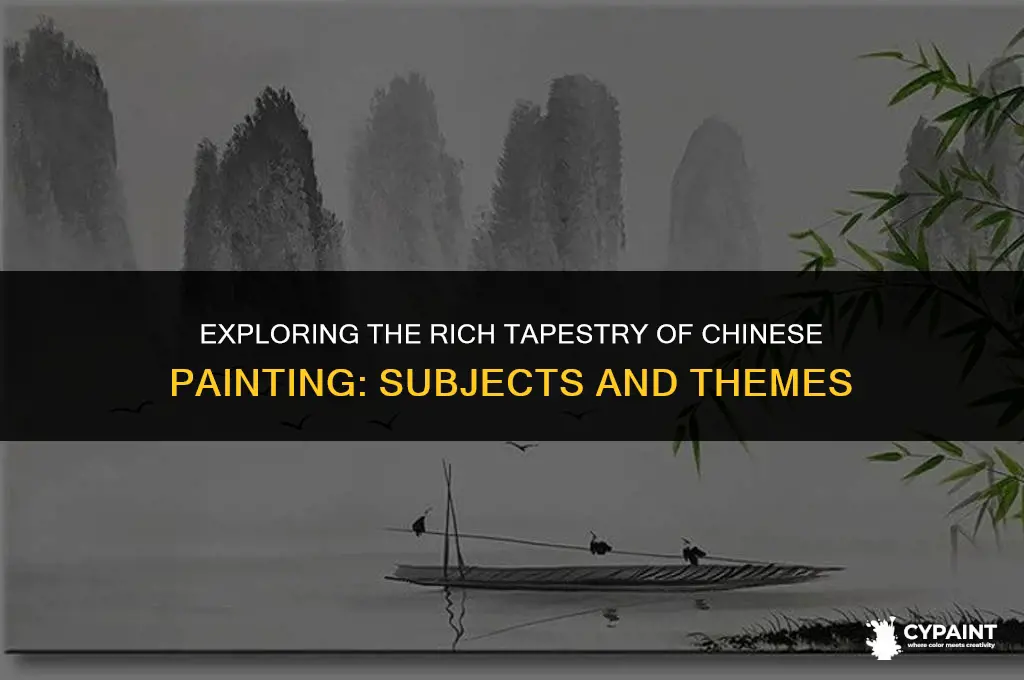 what are the subject and themes of painting in china