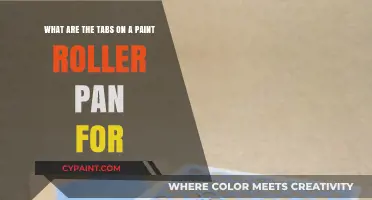 Unveiling the Mystery: What Are Those Tabs on a Paint Roller Pan For?