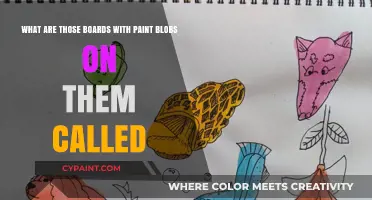 Exploring the Artistic World of Paint Blob Boards