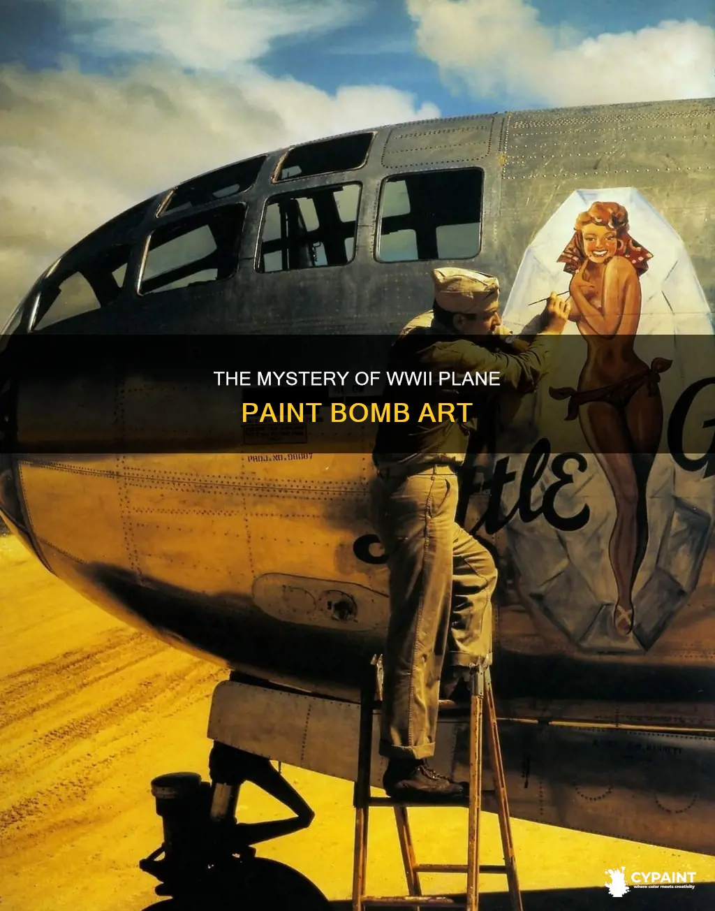 what are those bombs paint for on wwii planes