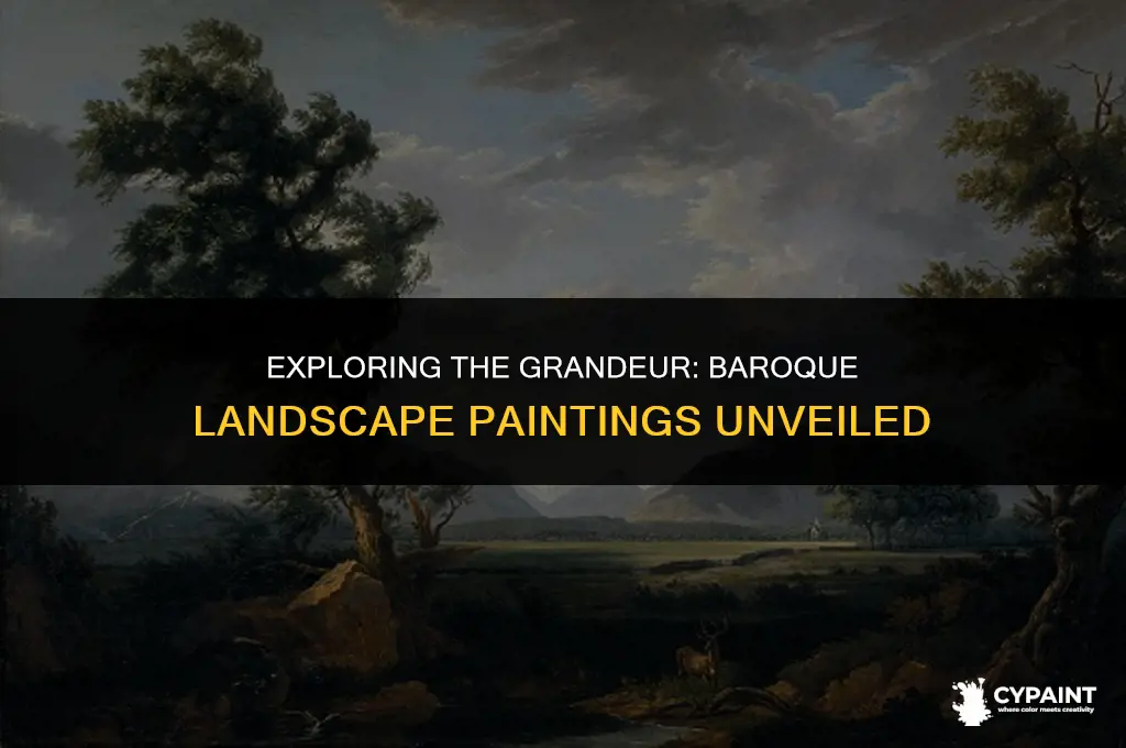 what are those huge baroque landscape paintings with enormous scenes