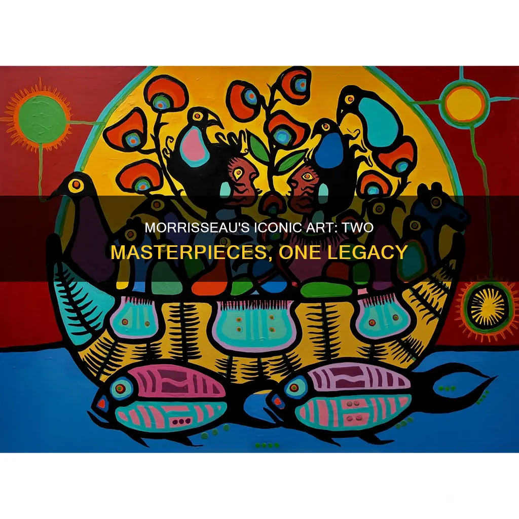 what are two of norval morrisseau most famous paintings