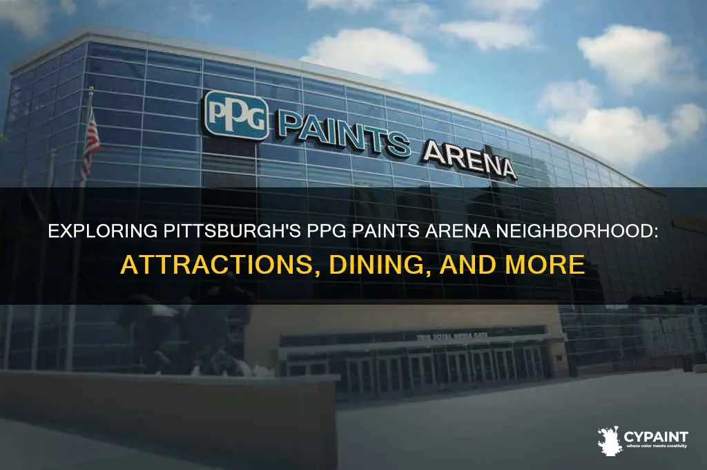 what around ppg paints arena in pittsburgh pa