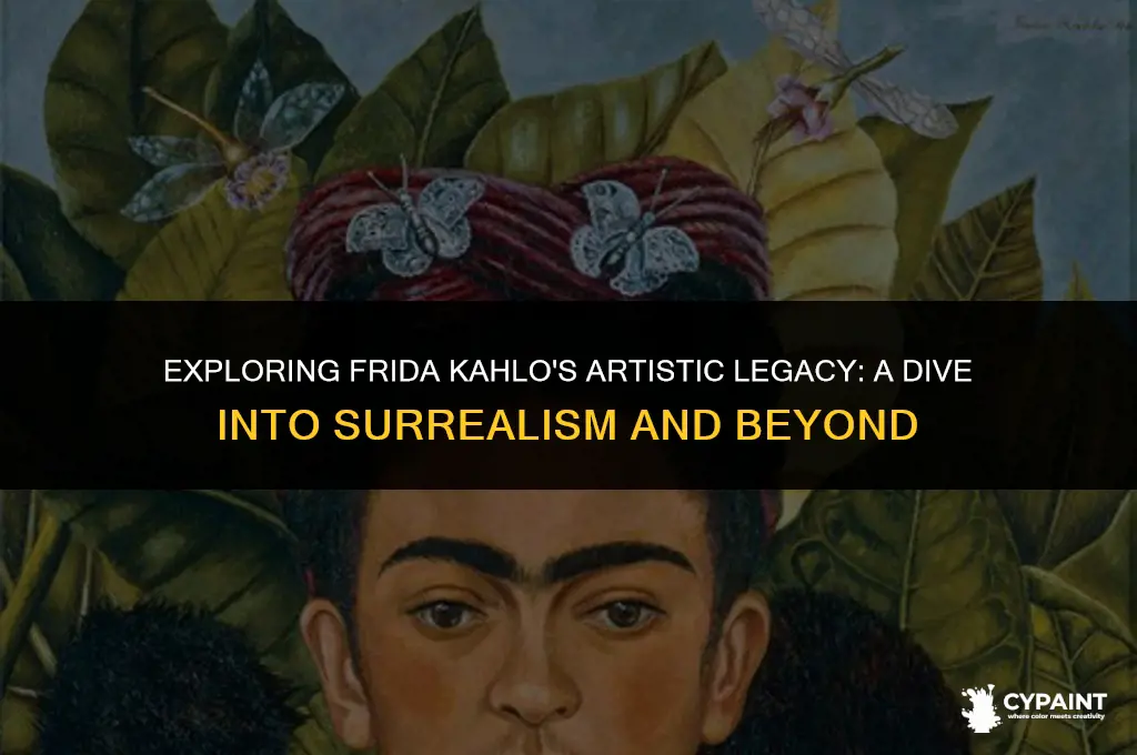 what art movement do many classify frida kahlo painting with