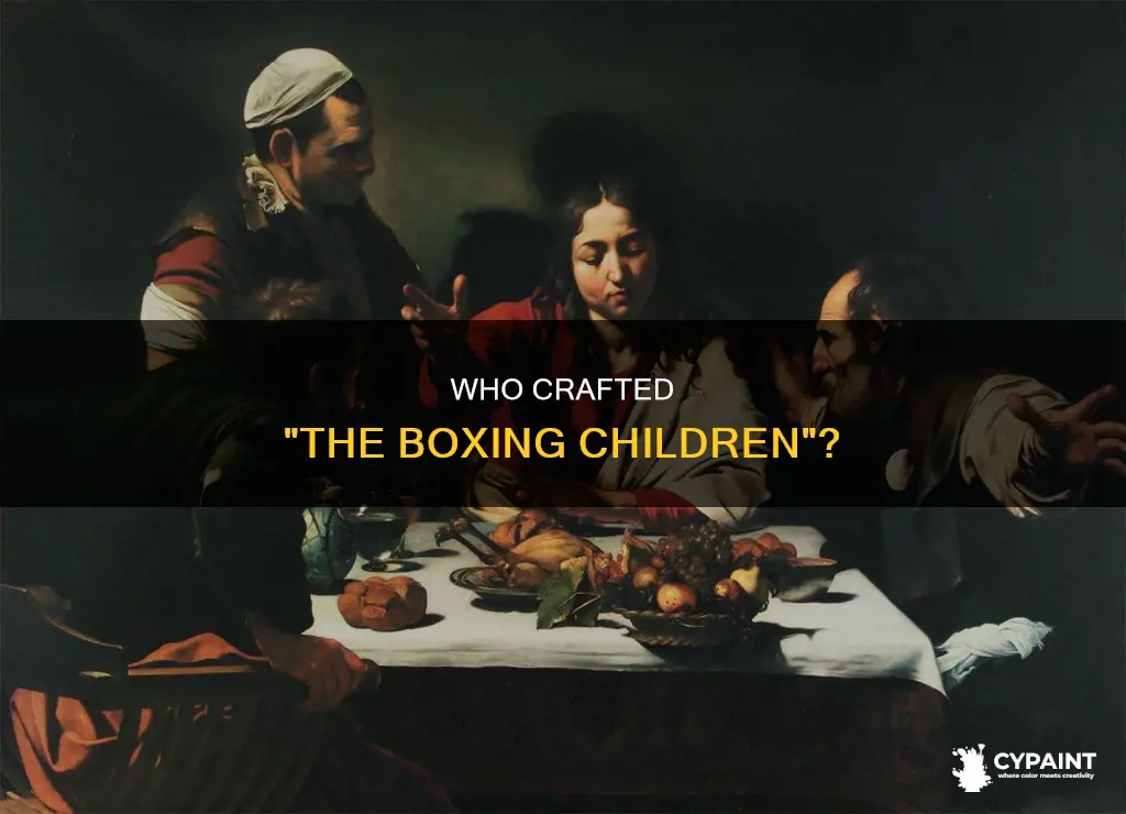 what artist created the origina the boxing children painting