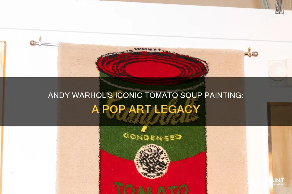 what artist is famous for tomato soup painting