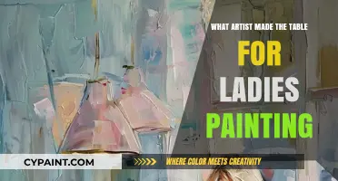 Who Crafted the Table in the 'Ladies Painting'? Artist Revealed