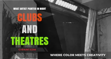The Nightclub and Theatre Artist: Unveiling the Painter's Identity