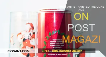 Who Designed Coke Ads for Post Magazine?