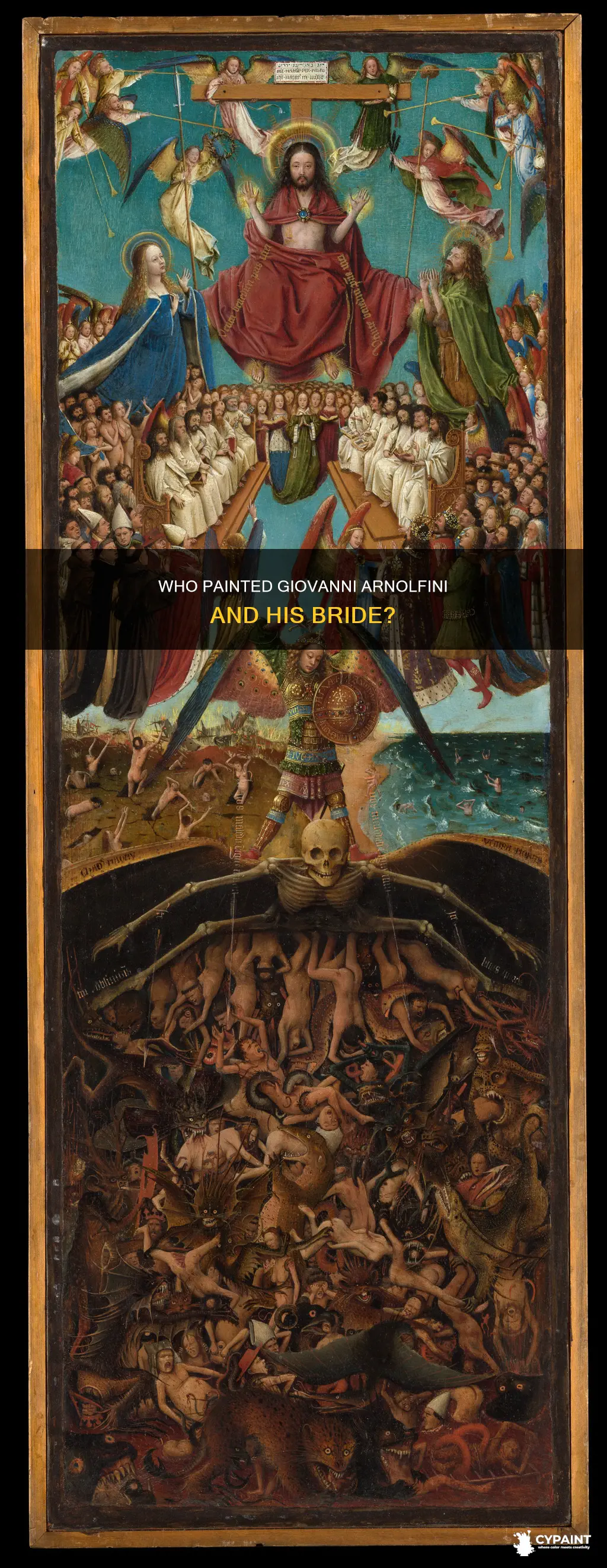 what artist painted the giovanni arnolfini and his bride
